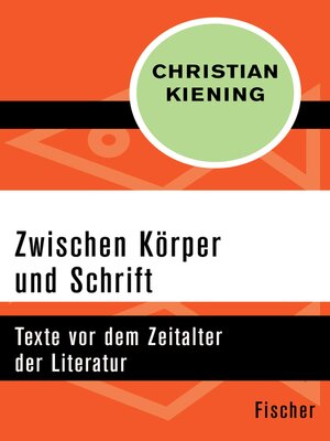 cover image of Zwischen Körper und Schrift